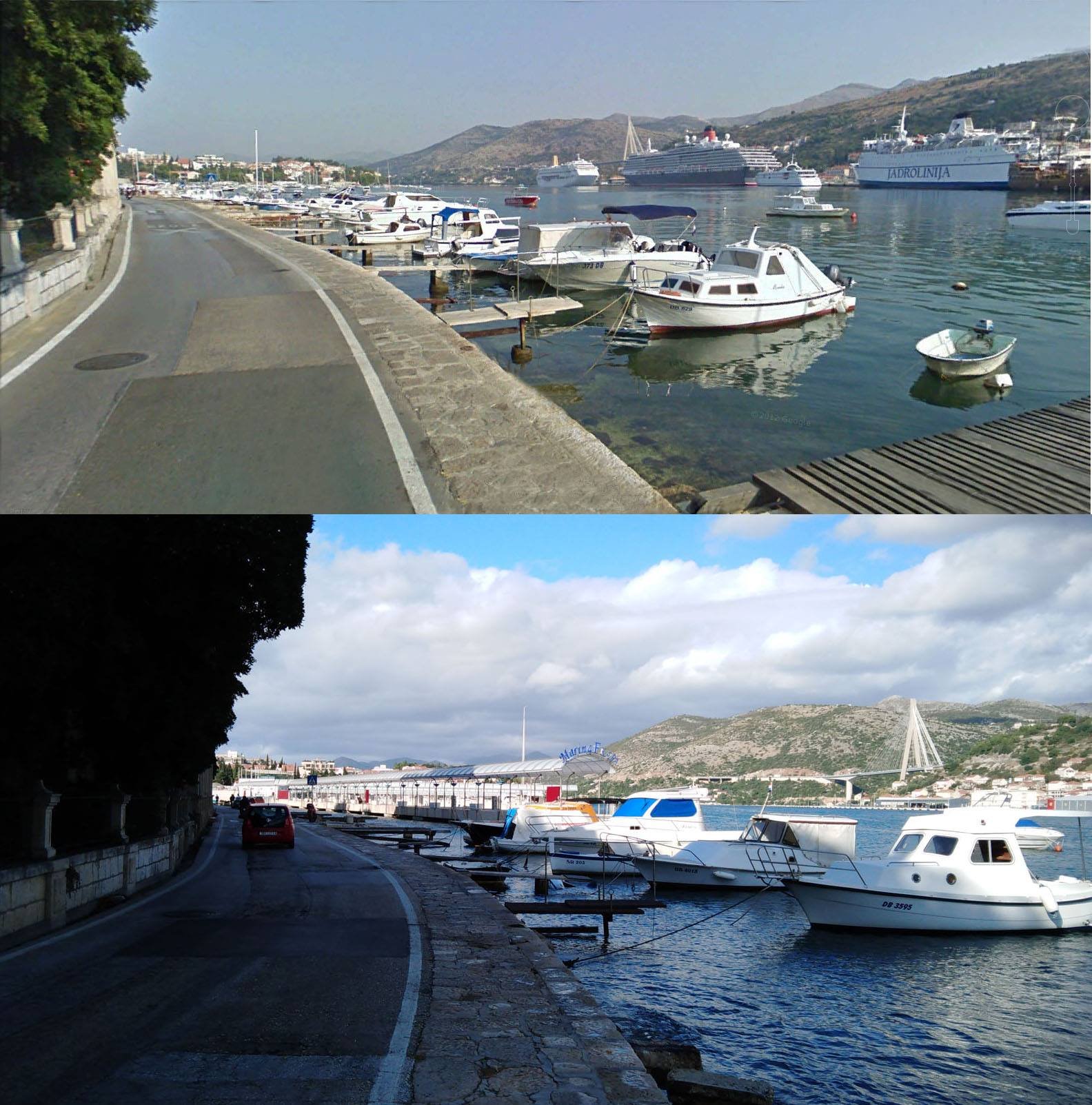 Google Earth/Ivo Batričević, Dubrovnik nekad