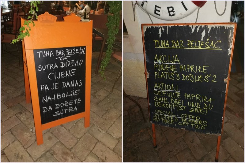 Tuna bar Pelješac ima sjajnu akciju koja nasmijava goste 'Platiš tri