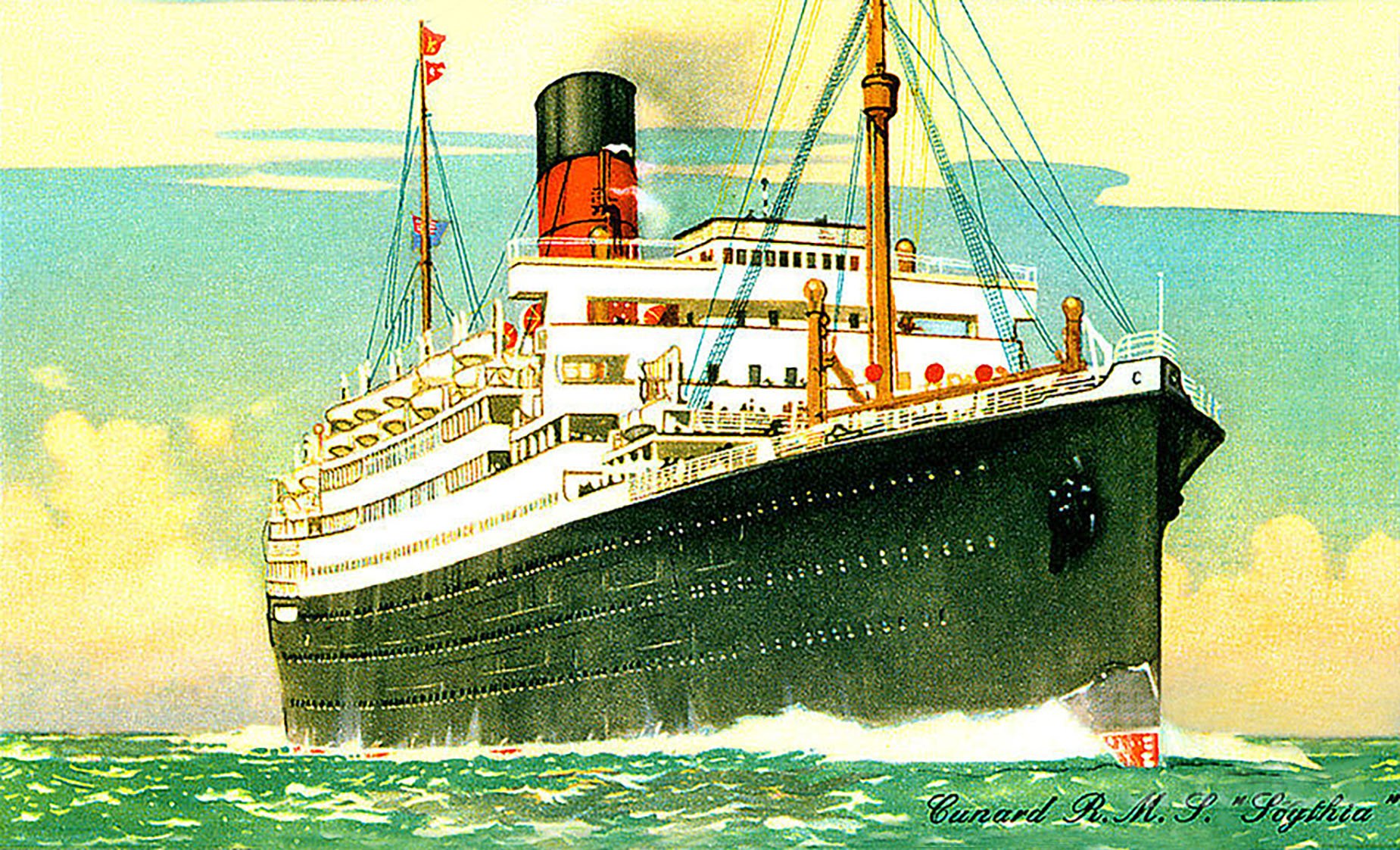 IMALE SU ZANIMLJIVU SUDBINU Impozantne RMS 'Scythia' i RMS 'Samaria