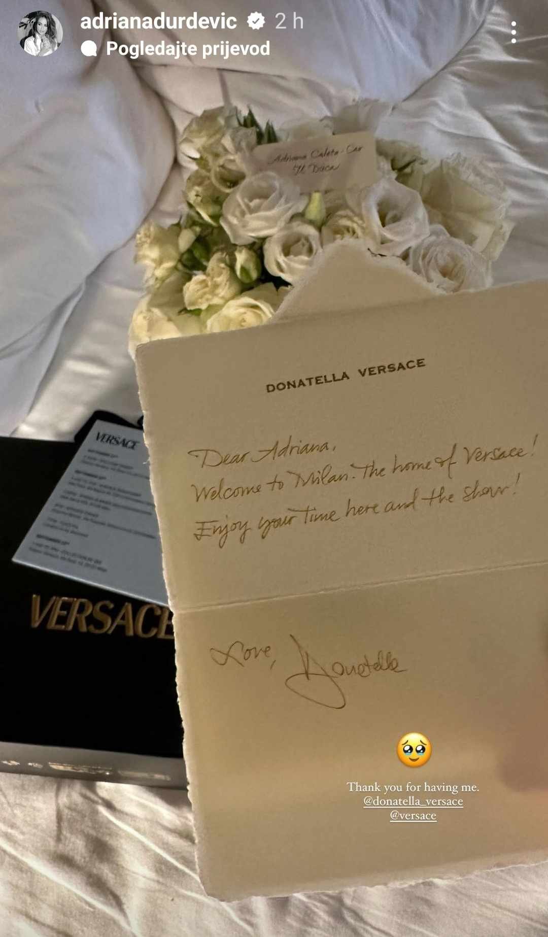 Adriana Ćaleta Car Instagram